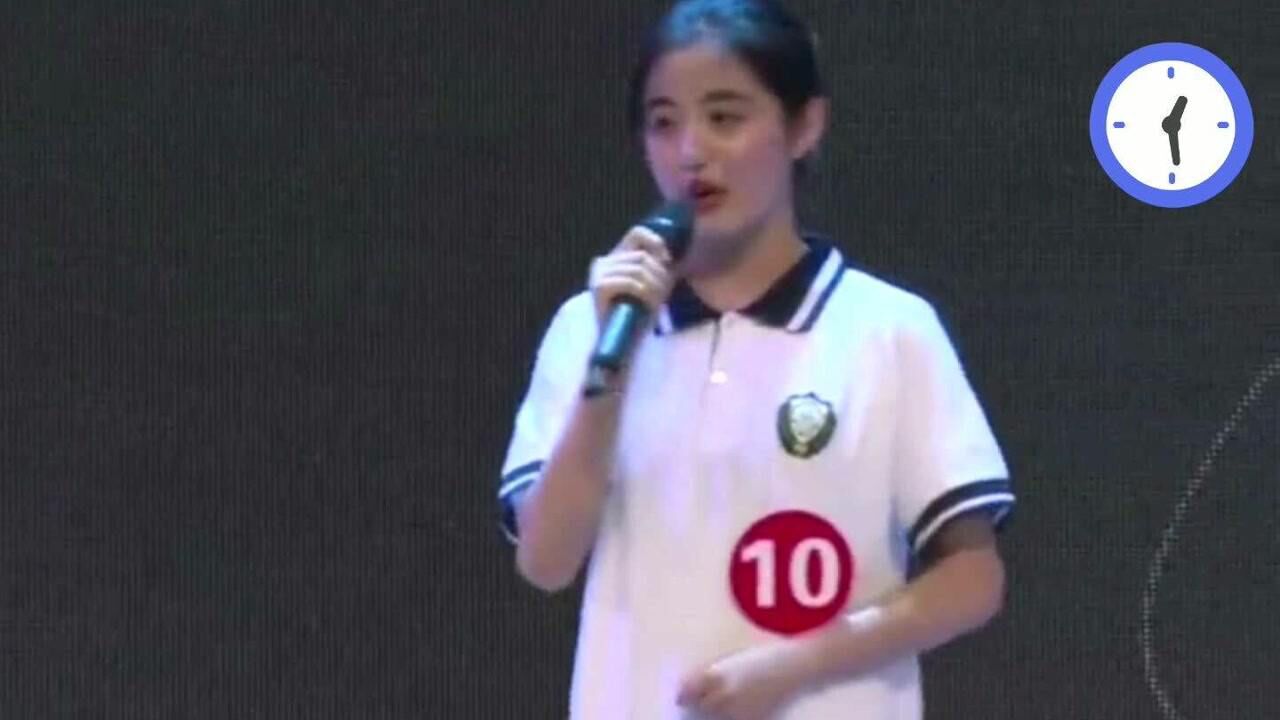 衡水中学郭昱含同学演讲完整版_高清