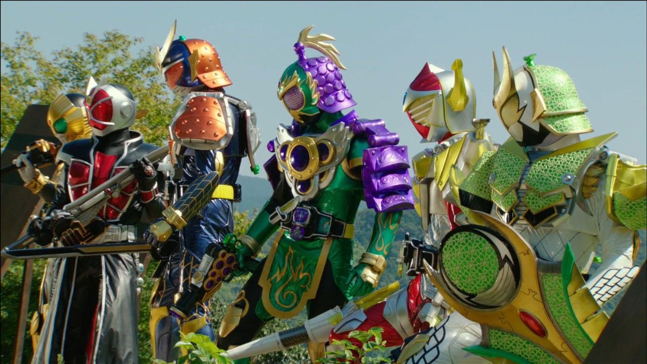 假面骑士:魔法骑士巫骑,水形态致命一击,飓风斩_腾讯视频