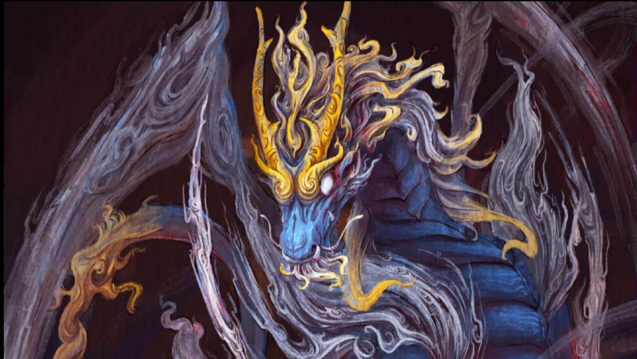 独角神兽谛听似龙非龙乃九不像沾有九气