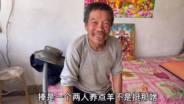 探秘内蒙古深山独户!一个人两条狗两骡子生活一辈子,心态很乐观