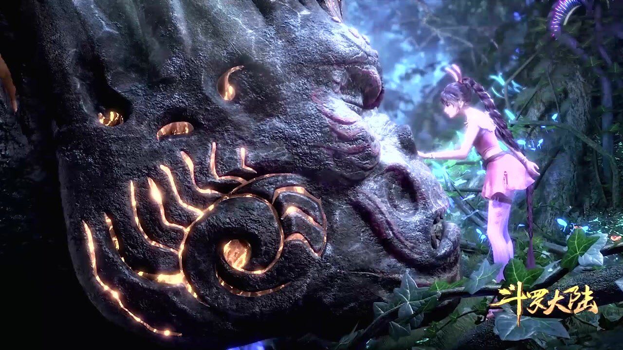 斗罗大陆小舞和泰坦巨猿认识两人关系还不一般