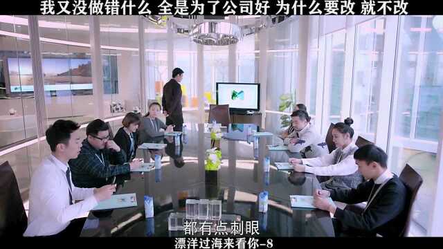 漂洋过海来看你08,我又没做错什么,全是为了公司好,为什么要改,就不改,你拿我怎样 ?