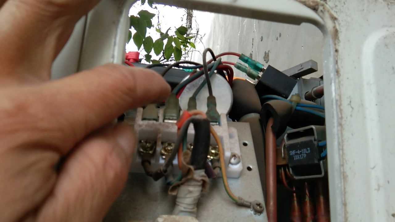 美的空调外机安装接线看看吧