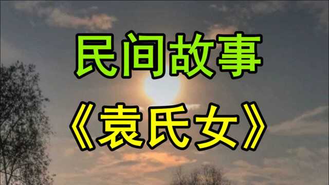 民间故事《袁氏女》话说元朝的时候北方有个小山村名为袁家村