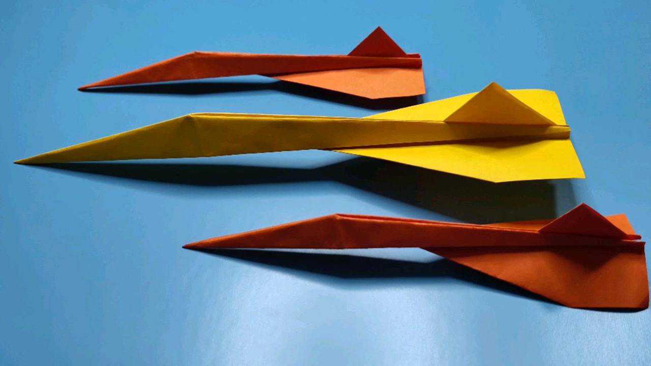折超音速纸飞机图片