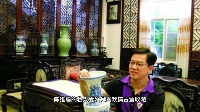 广东名嘴陈维聪爱上了收藏后,一失足成千古恨