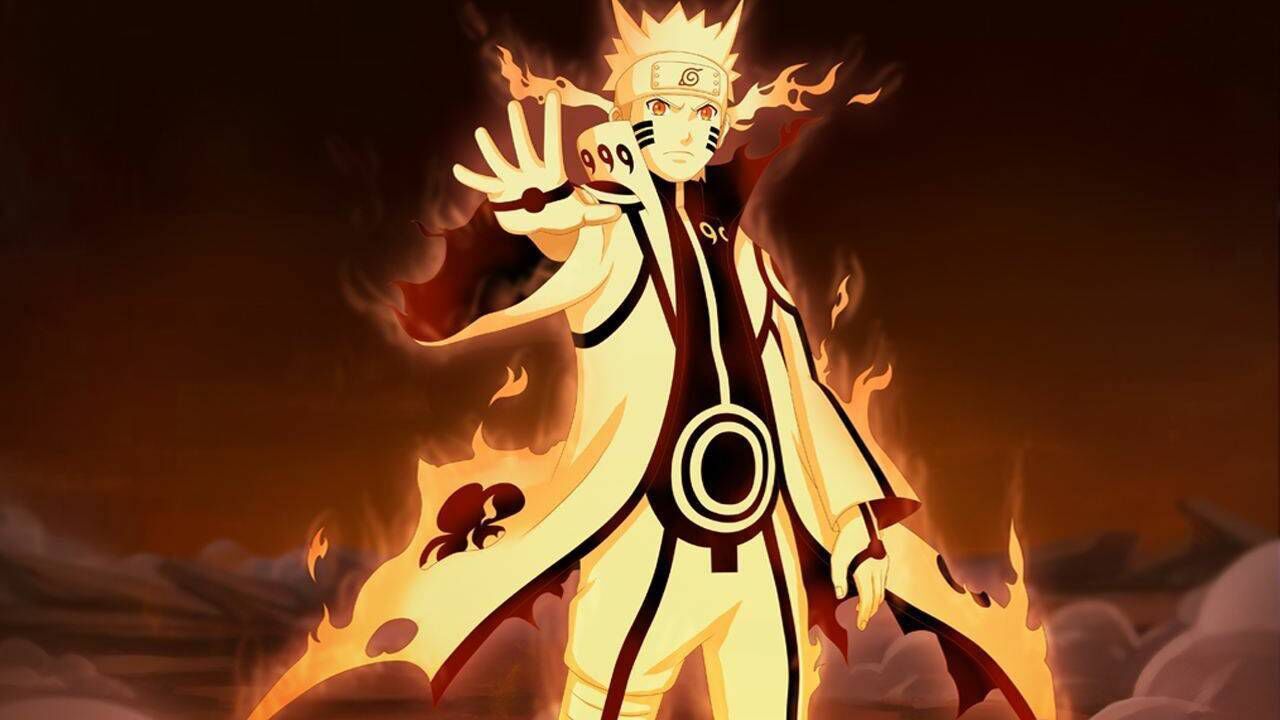 原创火影鸣人尾兽化,四代?高燃!_腾讯视频