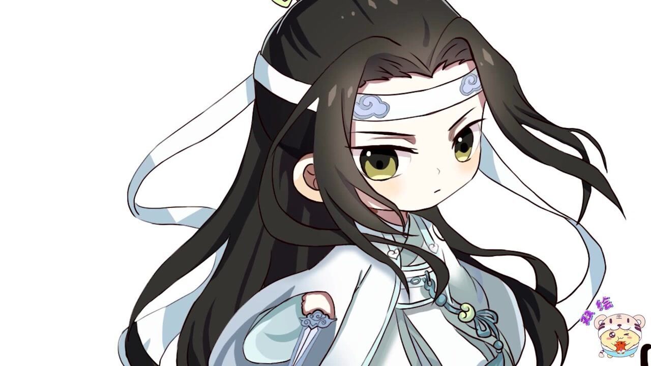 q版《魔道祖师》绘画教程get一只可爱的蓝忘机_腾讯视频