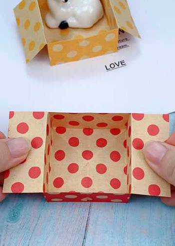 一张长方形纸,简单几步折个实用的收纳盒