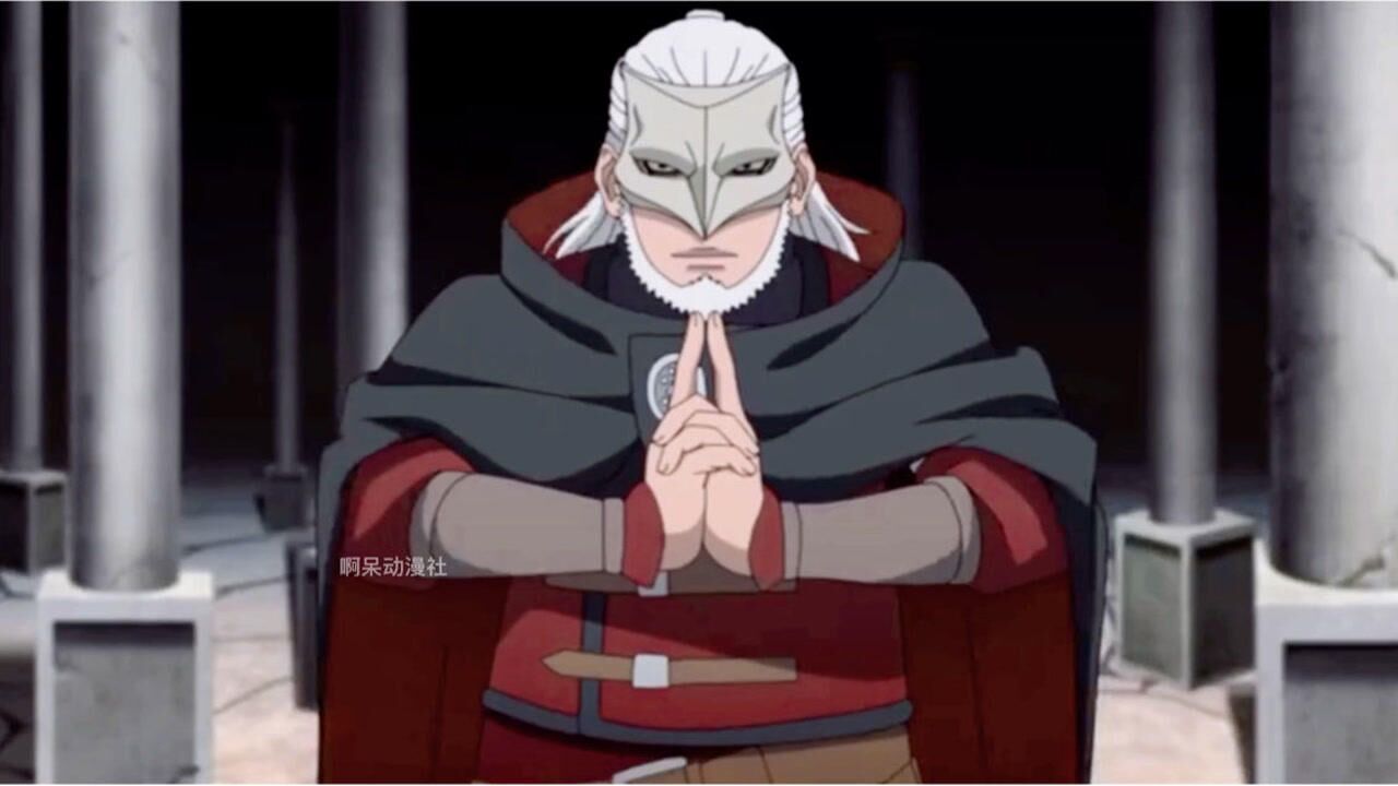 博人传213集果心居士vs慈弦果心居士通灵出火焰山之火