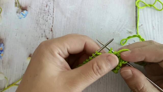 202109081310棒针基础针法系列之上扭针上针