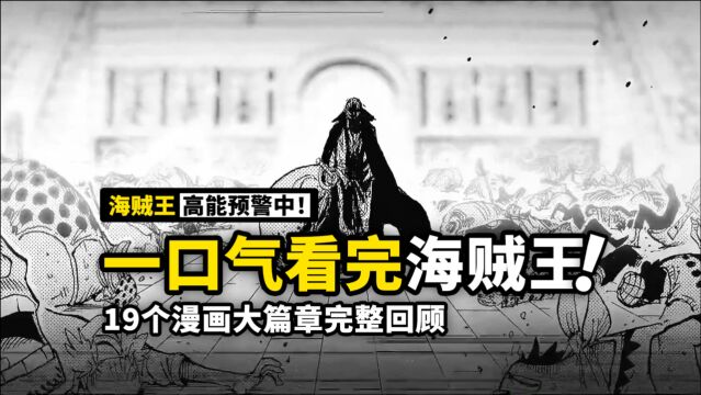 海贼王24年100卷1000话达成!一口气看完所有漫画剧情与篇章介绍!