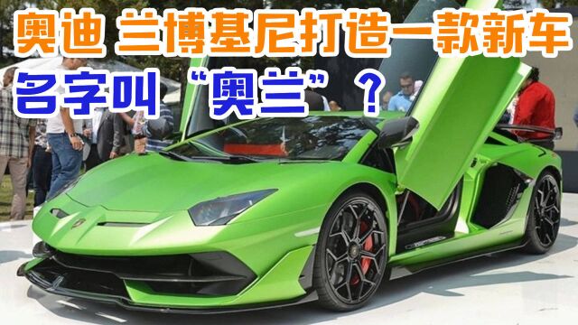 大众又搞事?奥迪和兰博基尼联手打造一款新车,名字叫“奥兰”?