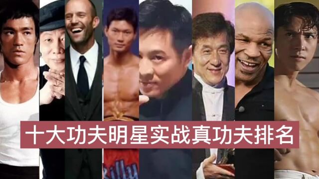 客观分析十大功夫明星实战真功夫排名,不看成就和比赛,只论实战