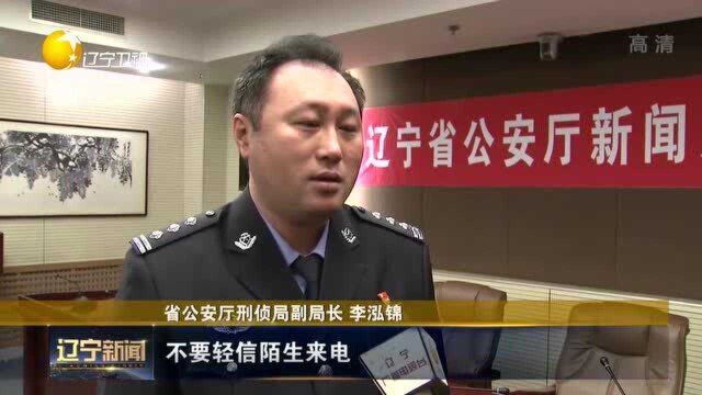 辽宁省公安机关严厉打击治理电信网络诈骗犯罪