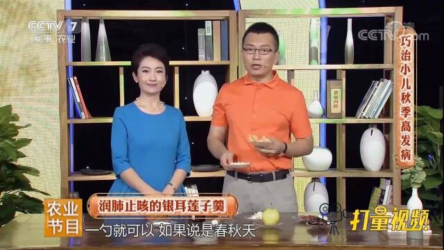 营养师教你“银耳莲子羹”的做法,有助于润肺止咳