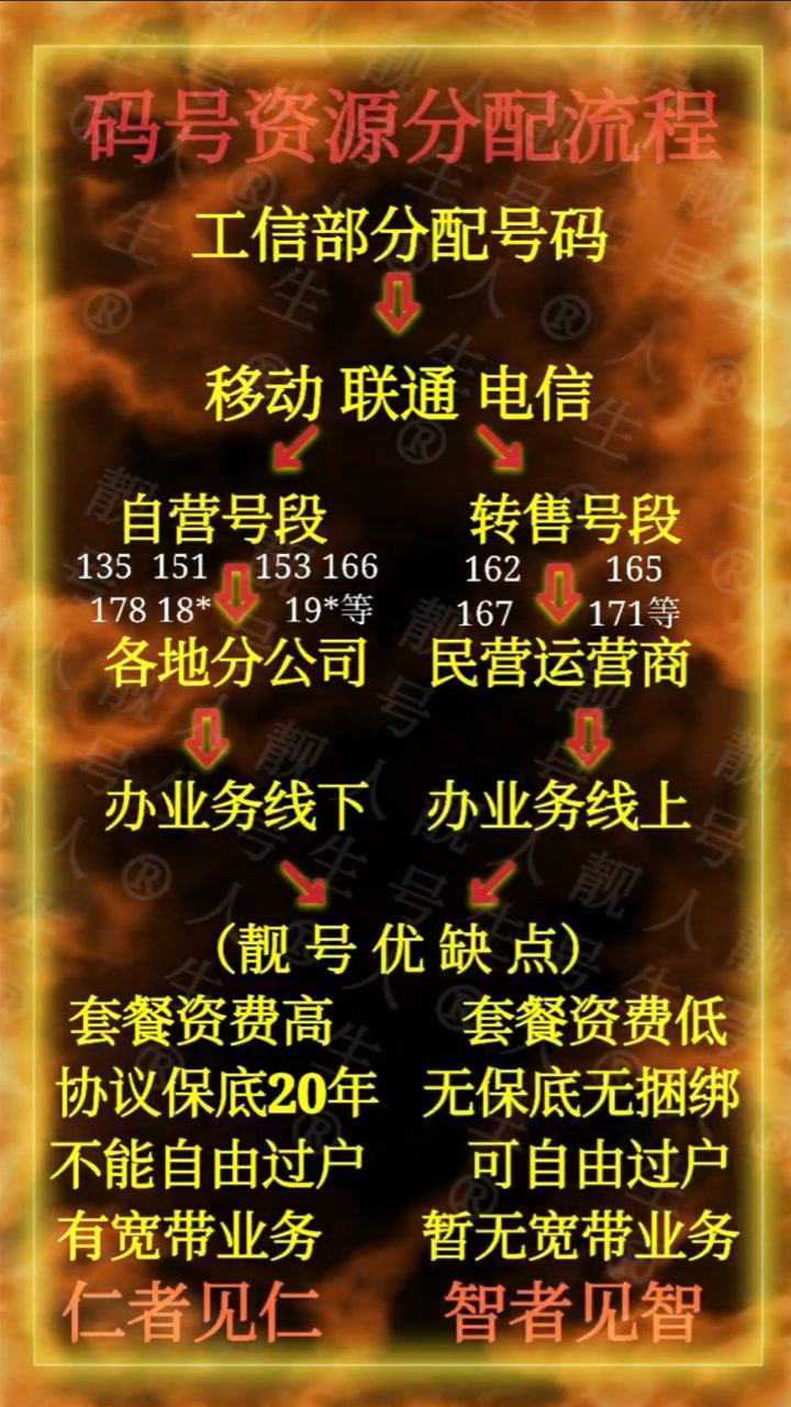 一张图看懂转售号段!民营运营商!(俗称虚商)模式! 电信162号段!移动165号段!联通167号段等!腾讯视频}