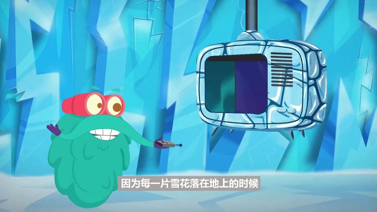 你知道雪花是怎么形成的吗_高清