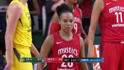 2018西雅图风暴季后赛 SeattleStorm vs WashingtonMystics