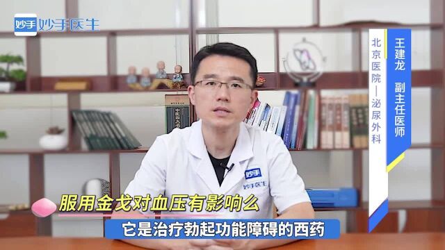 用药指南:服用金戈对血压有影响么?听医生来解答