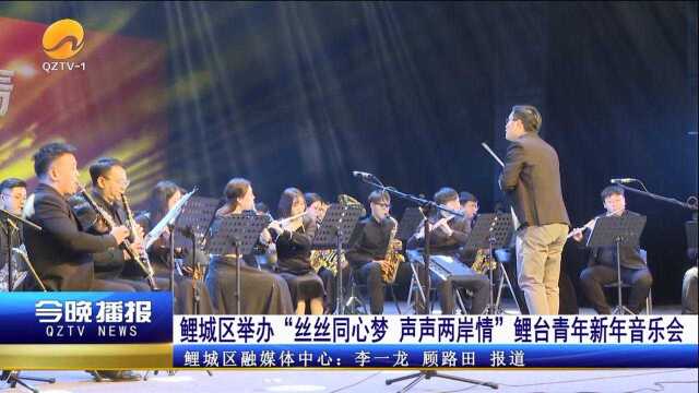 鲤城区举办“丝丝同心梦 声声两岸情”鲤台青年新年音乐会