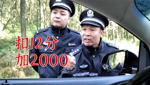 爆笑四平警事，张道长到云南查车，司机没穿西装被扣12分，罚两千