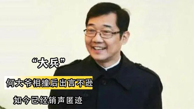 大兵当年春晚的常客,和大爷相撞恶言相向,如今为何消身匿迹?