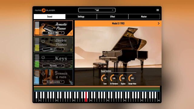 【野雅绫】NUMA PLAYER Sound Demo #01 Acoustic Pianos