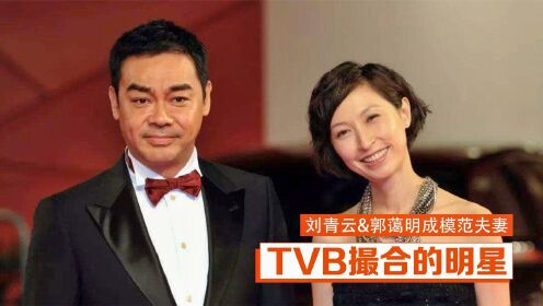 TVB撮合的明星：梁朝伟刘嘉玲相守30年，刘青云郭蔼明成模范夫妻