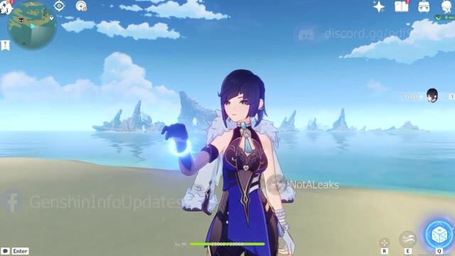 原神：夜兰3分钟实机演示_腾讯视频