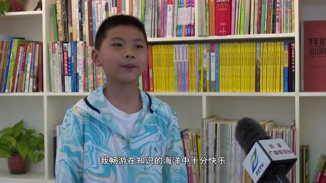 长治:东方红学校学生刘昊辰谁认识?上电视了!