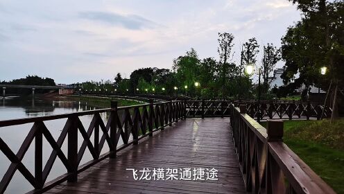 《散步随想》江西赣州大余新城风景