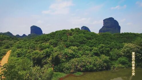广东丹霞地貌之五马归槽霸王卸甲取景地人杰地灵之地
