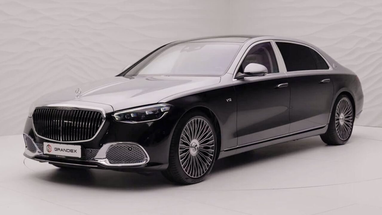 高清鉴赏2022款迈巴赫s680看这外观和内饰太惊艳了