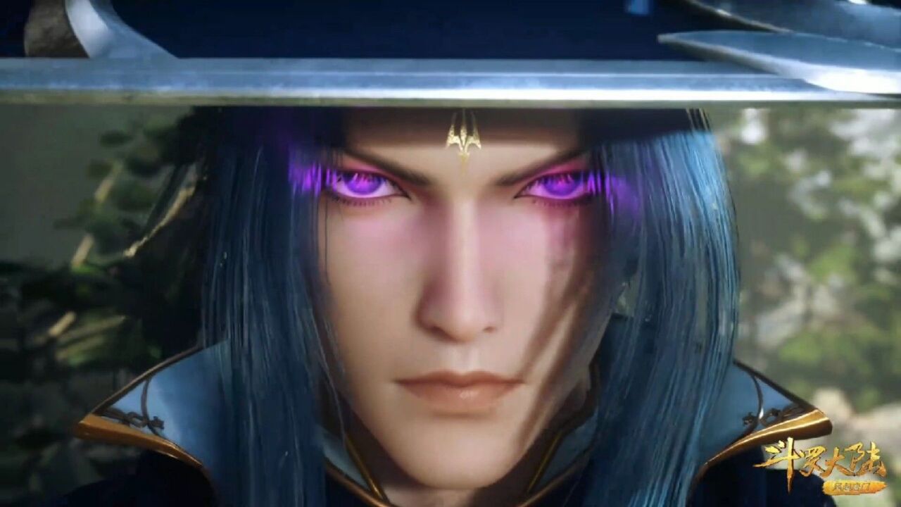 斗罗:唐三开启紫极魔瞳的场景,你认为紫极魔瞳有多强大