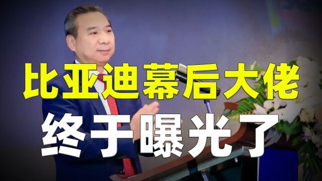 借给表弟250万创业,几年就赚了1400亿,比亚迪幕后大佬终于曝光