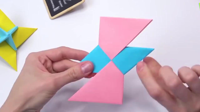 diy手工:漂亮好玩的纸陀螺