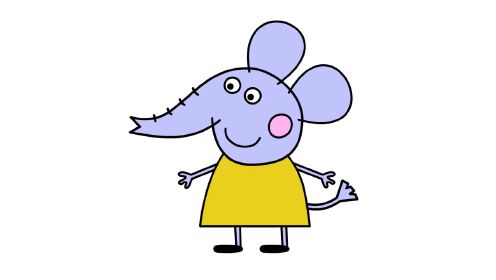 简笔画系列:怎样画小象艾米丽_高清1080p在线观看平台