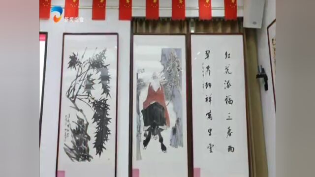 【我们的新时代】东营市侨界“侨心永向党 喜迎二十大”书画展开幕