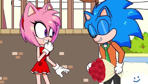 索尼克趣味动画系列:父亲出招帮索尼克追求艾咪!