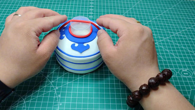 手工 #超轻粘土 #蒙古包#存钱罐 #创意 #民族特色民族文化 #diy_萄抖