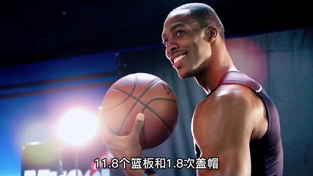 NBA百大球星篇:德怀特ⷩœ华德职业生涯数据纪录片