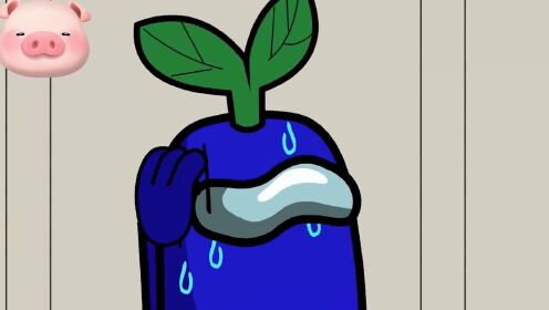 太空狼人杀动画系列心爱之人被同伴伤害时内鬼小蓝为爱人报仇