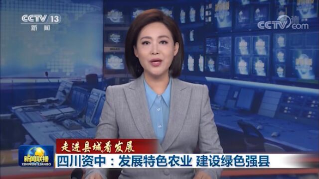 近2分钟!今晚,央视《新闻联播》“点评”内江资中——