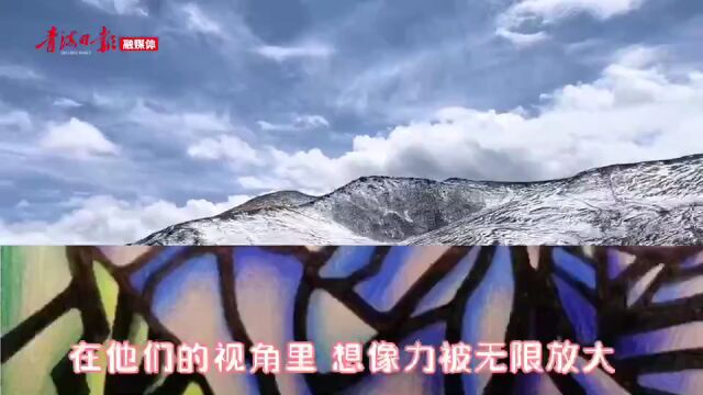 在北山,九月的雪可以如此耀眼