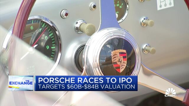 Porsche's $84 billion IPO valuation is double Ferrari's market cap