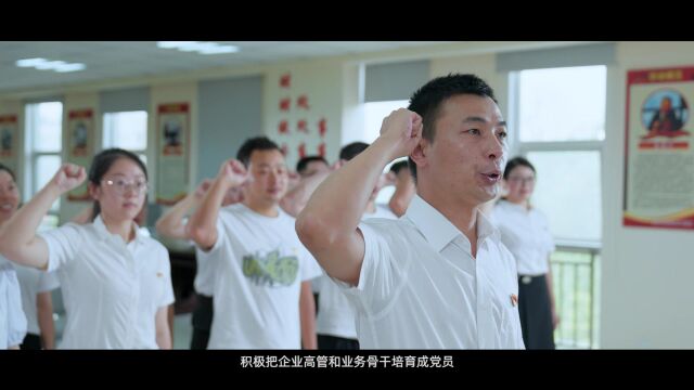 党旗飘扬在希尔安药业