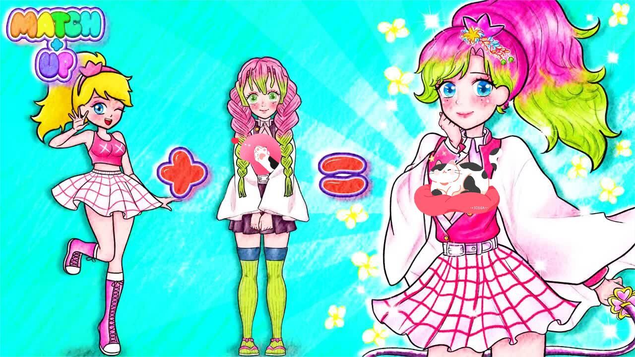 趣味定格动画:小美的动画角色变装秀,能成为人群中的焦点吗?_高清1080P在线观看平台_腾讯视频