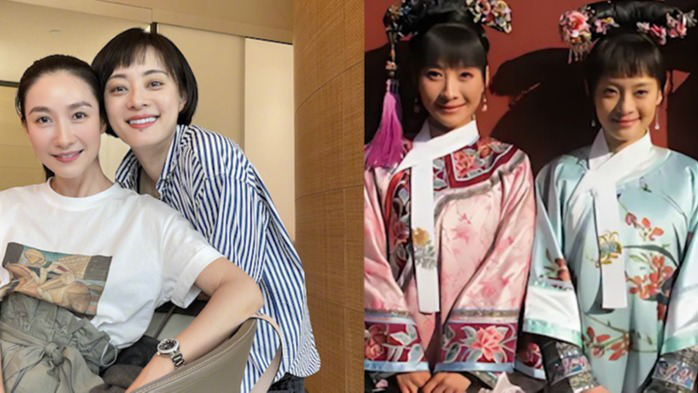 陶昕然庆祝孙俪40岁生日,贴脸合影关系好,邓超未发文祝福引猜疑_腾讯