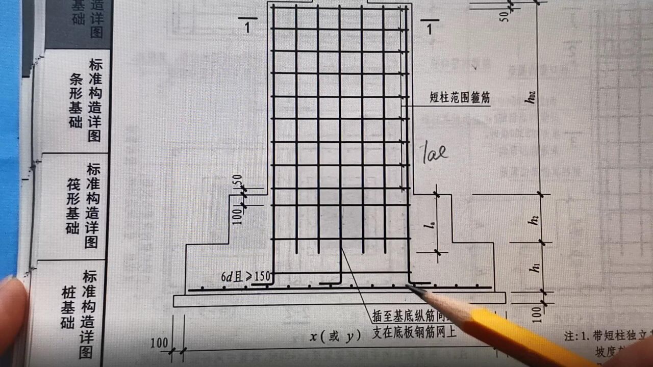 7.4单柱带短柱独立基础识图与锚固_高清1080P在线观看平台_腾讯视频